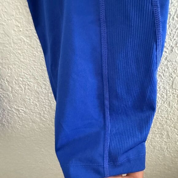 Nike Blue Ankle Cropped Performance Pants - Picture 3 of 9